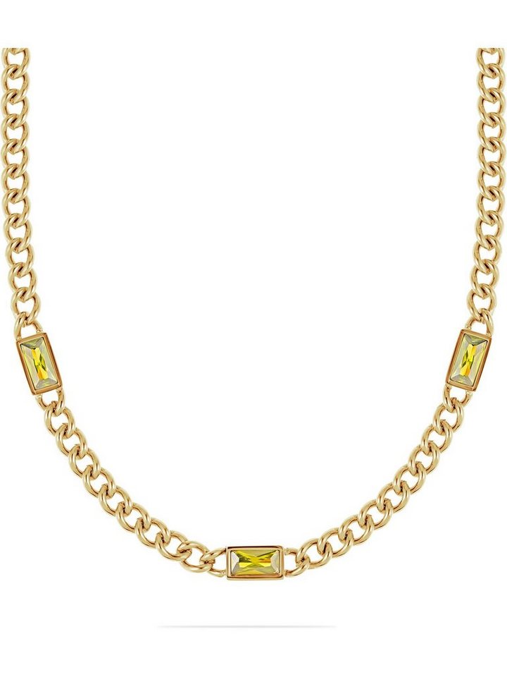 Esprit Edelstahlkette ESPRIT Damen-Kette Edelstahl, Farbstein von Esprit