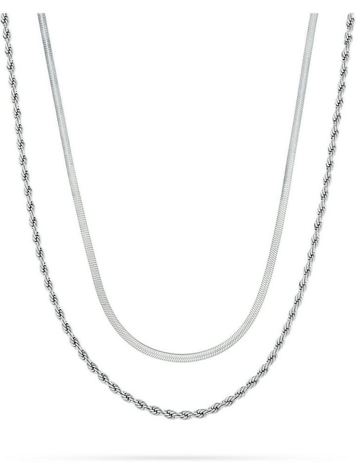 Esprit Edelstahlkette ESPRIT Damen-Kette Edelstahl von Esprit