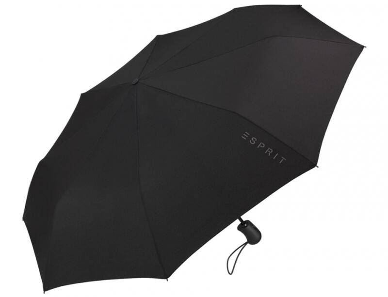 Esprit - Esprit Gents Easymatic Taschenschirm black Schwarz von Esprit