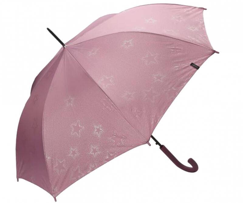 Esprit - Esprit Long AC starburst metallic dusky orchid Rose von Esprit