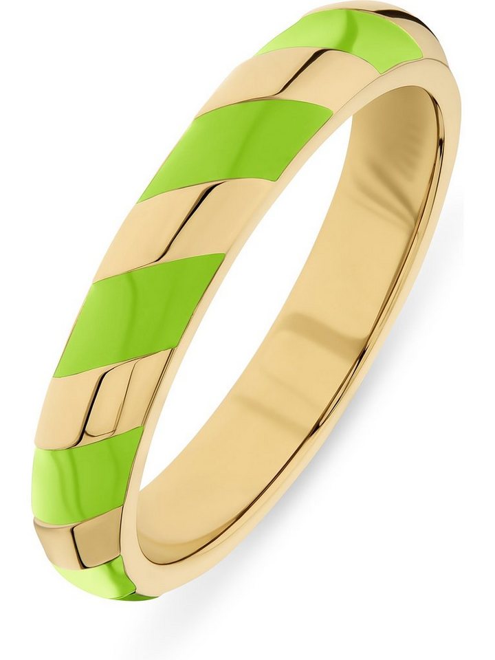 Esprit Fingerring ESPRIT Damen-Damenring Edelstahl, Emaille von Esprit