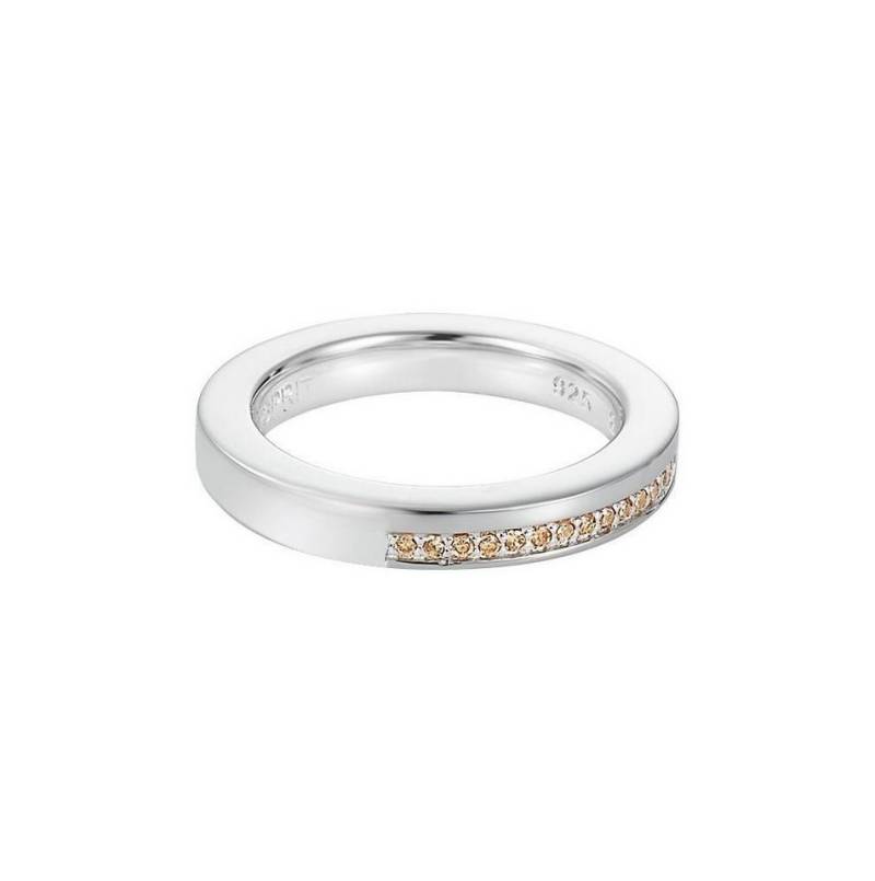 Esprit Fingerring Ring Damen 925er Sterling-Silber Gr. 56 (17,8mm) ESRG91793B180 von Esprit