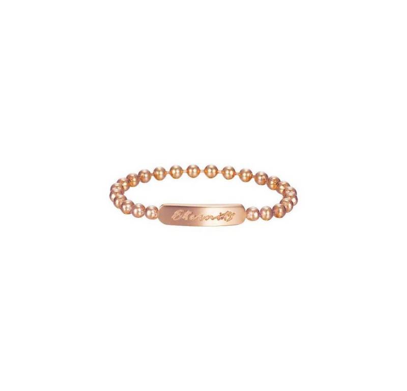 Esprit Fingerring Ring Damen Edelstahl Rosegold Gr. 56 (17,8mm) ESRG12763C180 von Esprit