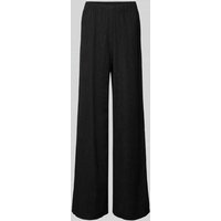 Esprit Flared Cut Hose mit elastischem Bund in Black, Größe L von Esprit