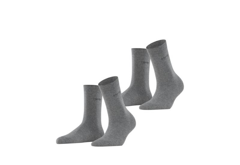 Esprit Freizeitsocken Esprit Damen Socken Uni SO 2P 18531 von Esprit