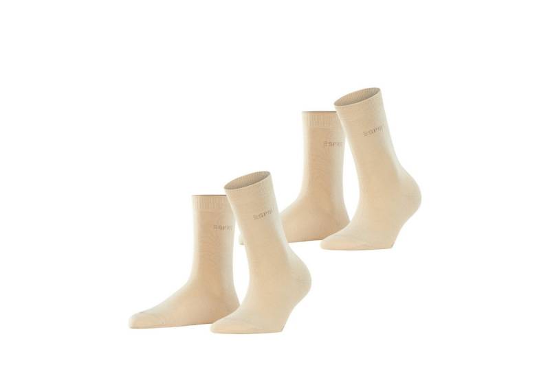 Esprit Freizeitsocken Esprit Damen Socken Uni SO 2P 18531 von Esprit