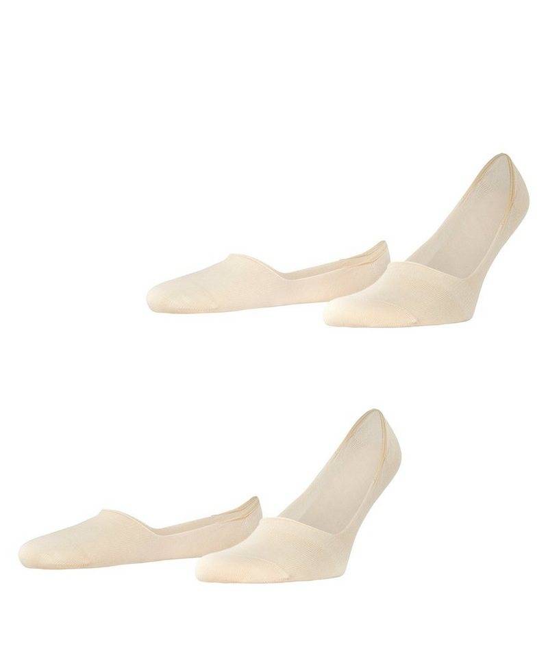 Esprit Füßlinge Basic Uni 2-Pack (2-Paar) aus hautschmeichelnder Baumwolle von Esprit