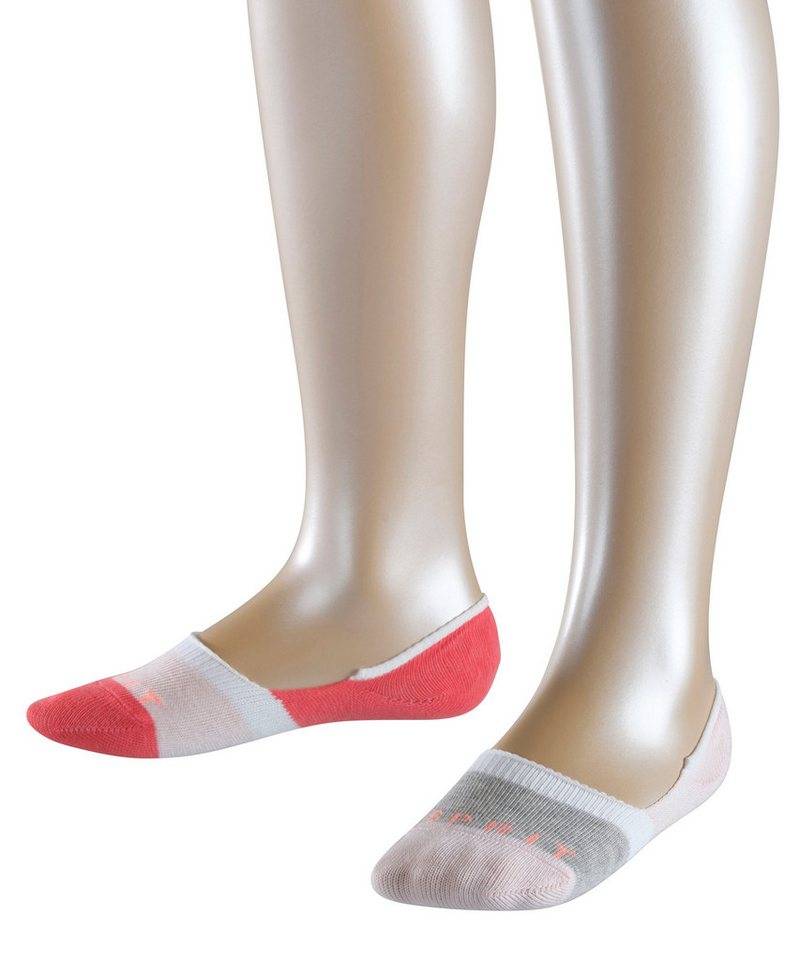 Esprit Füßlinge Colour Block 2-Pack (2-Paar) mit zwei Mustervarianten von Esprit