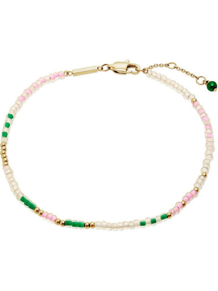 Esprit Fußkette ESPRIT Damen-Fußkette Edelstahl, Glas von Esprit