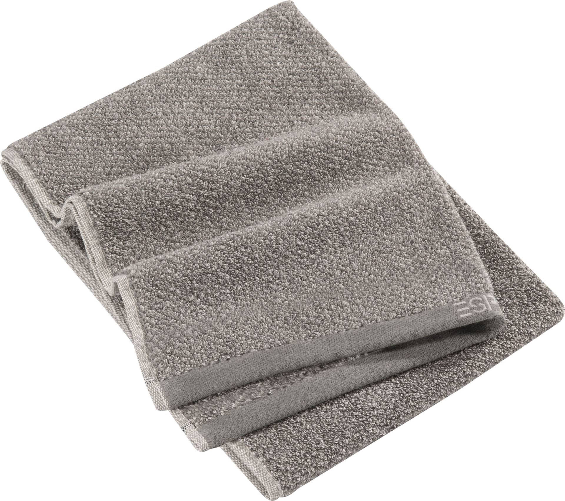 Esprit Handtuch "Box Melange", (2 St., 2er Set Handtücher 50 x 100 cm), Melange-Optik von Esprit