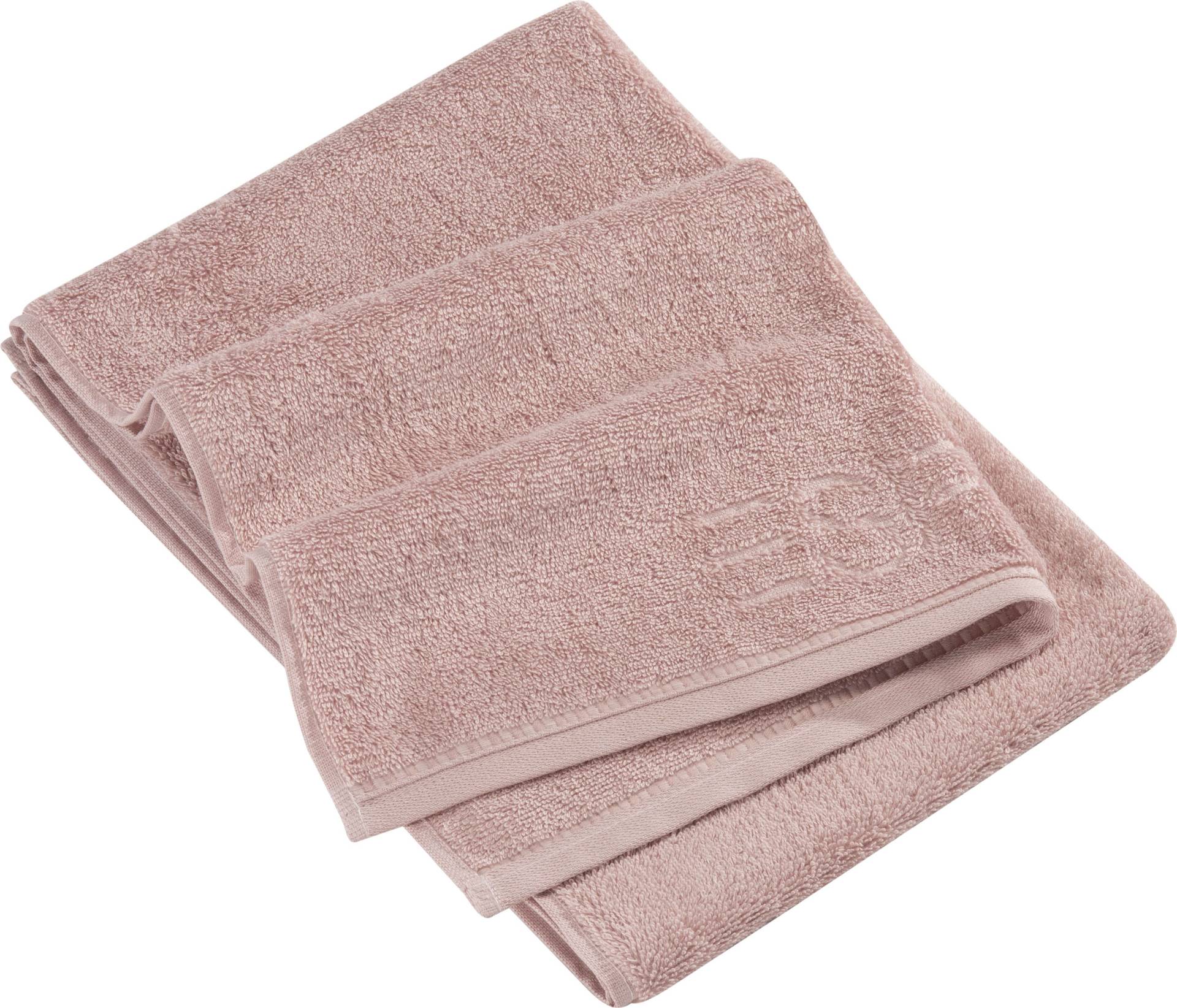 Esprit Handtuch "Modern Solid", (2 St., 2er Set Handtücher 50 x 100 cm), vegan produziert von Esprit