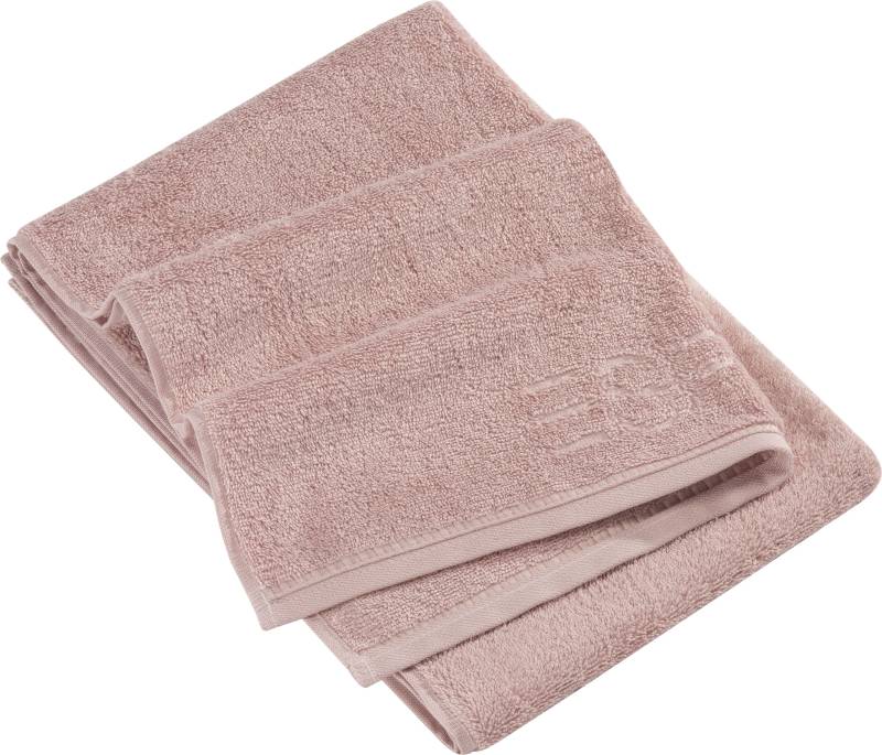 Esprit Handtuch "Modern Solid", (2 St., 2er Set Handtücher 50 x 100 cm), vegan produziert von Esprit