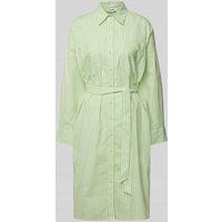 Esprit Hemdblusenkleid mit Bindegürtel in Apfel, Größe 36 von Esprit