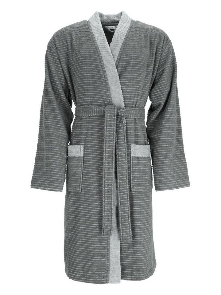 Esprit Herrenbademantel Herren Kimonomantel Double Stripe, Baumwolle, hohe Markenqualität von Esprit