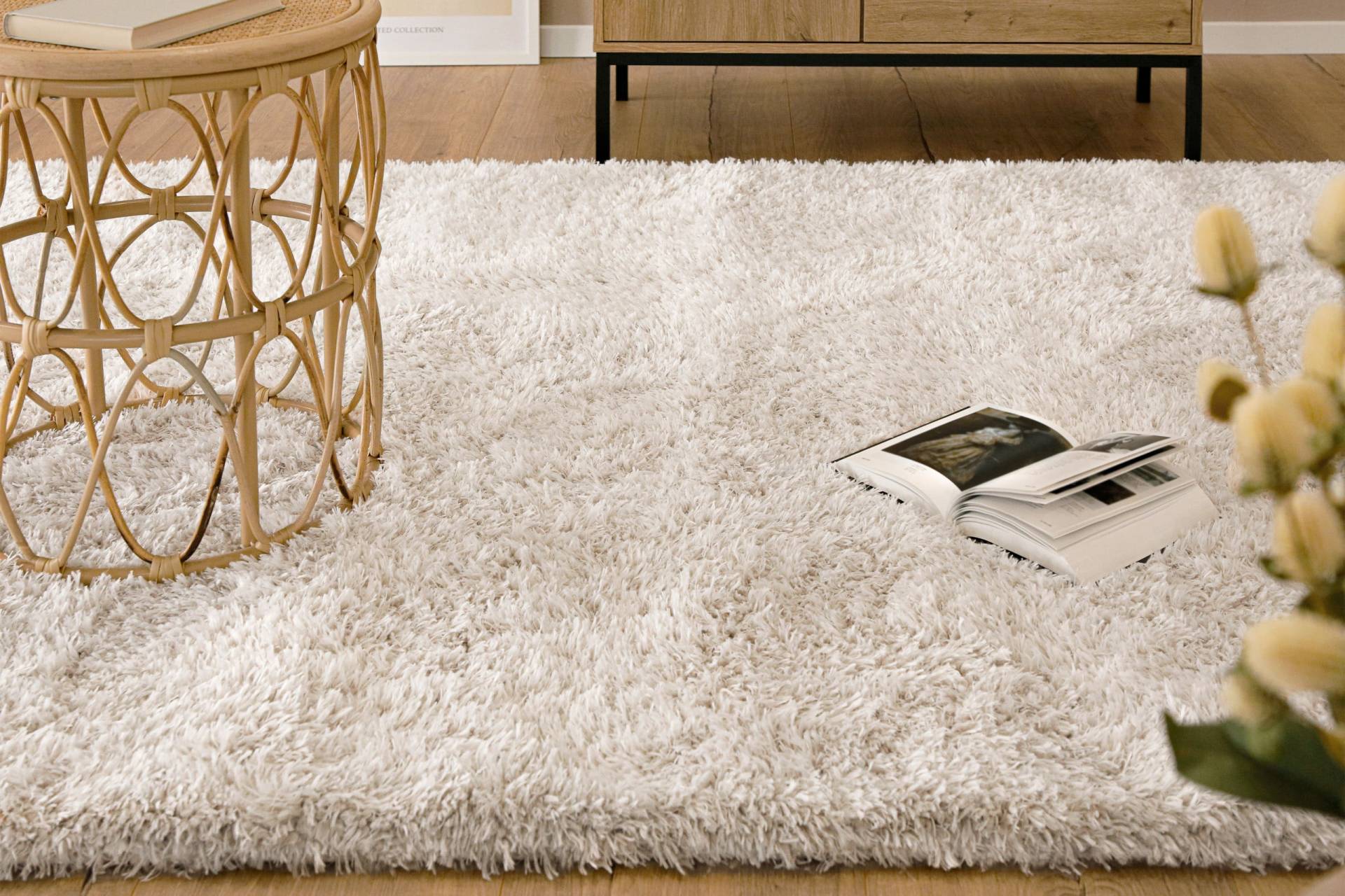 Esprit Hochflor-Teppich "YOGI ESP-096" rechteckig 50 mm Höhe Läufer, flauschiger weicher Flor aus 100% recyceltem PET, Wohnzimmer von Esprit