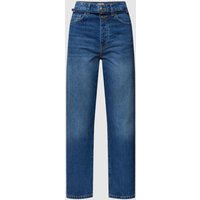 Esprit Jeans mit Label-Details in Dunkelblau, Größe 28 von Esprit