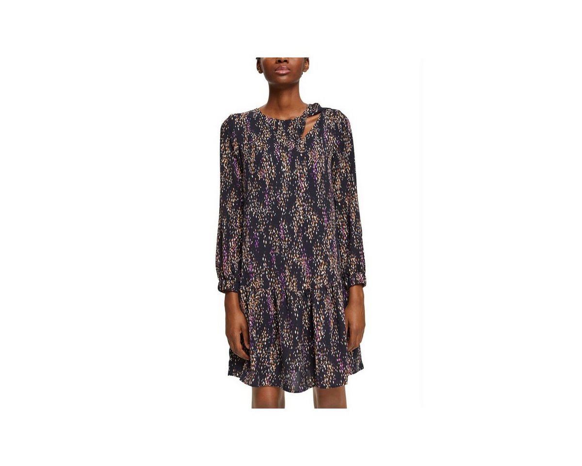 Esprit Jerseykleid Damen Freizeitkleid für Damen in schwarz (1-tlg) von Esprit