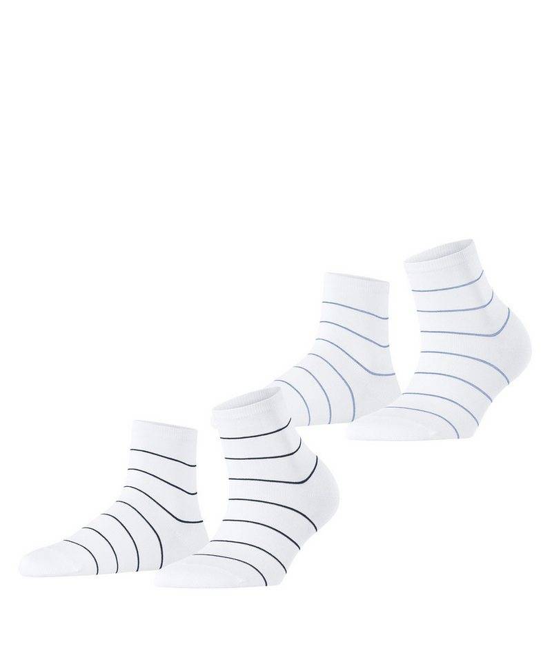 Esprit Kurzsocken Fine Line 2-Pack (2-Paar) von Esprit