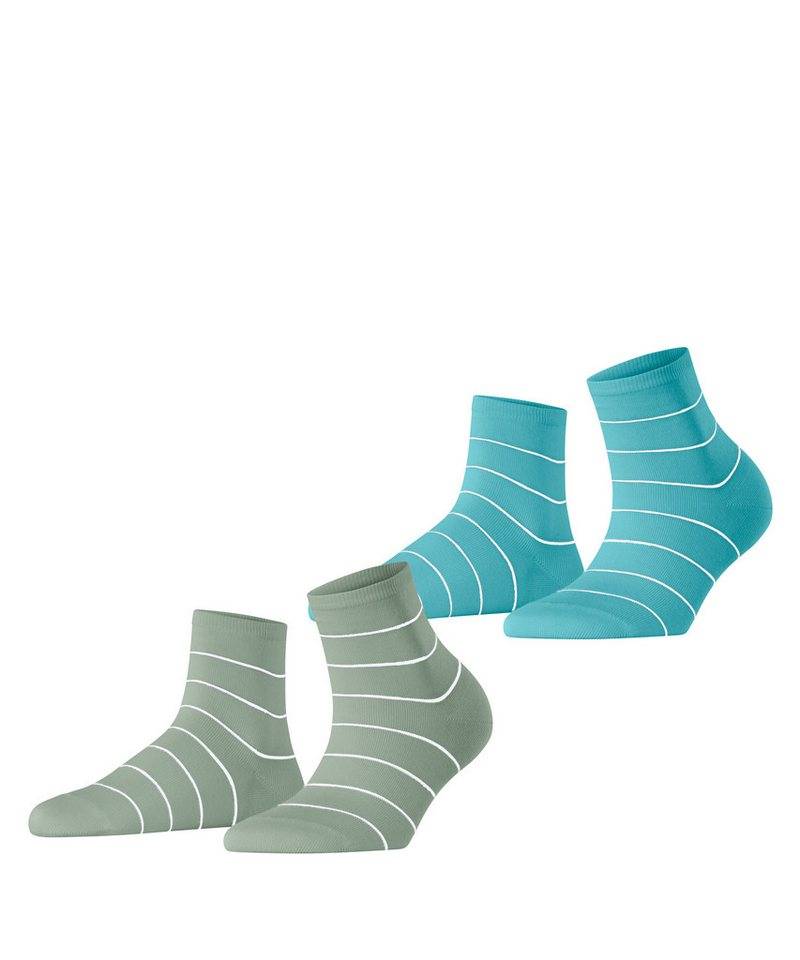 Esprit Kurzsocken Fine Line 2-Pack (2-Paar) von Esprit