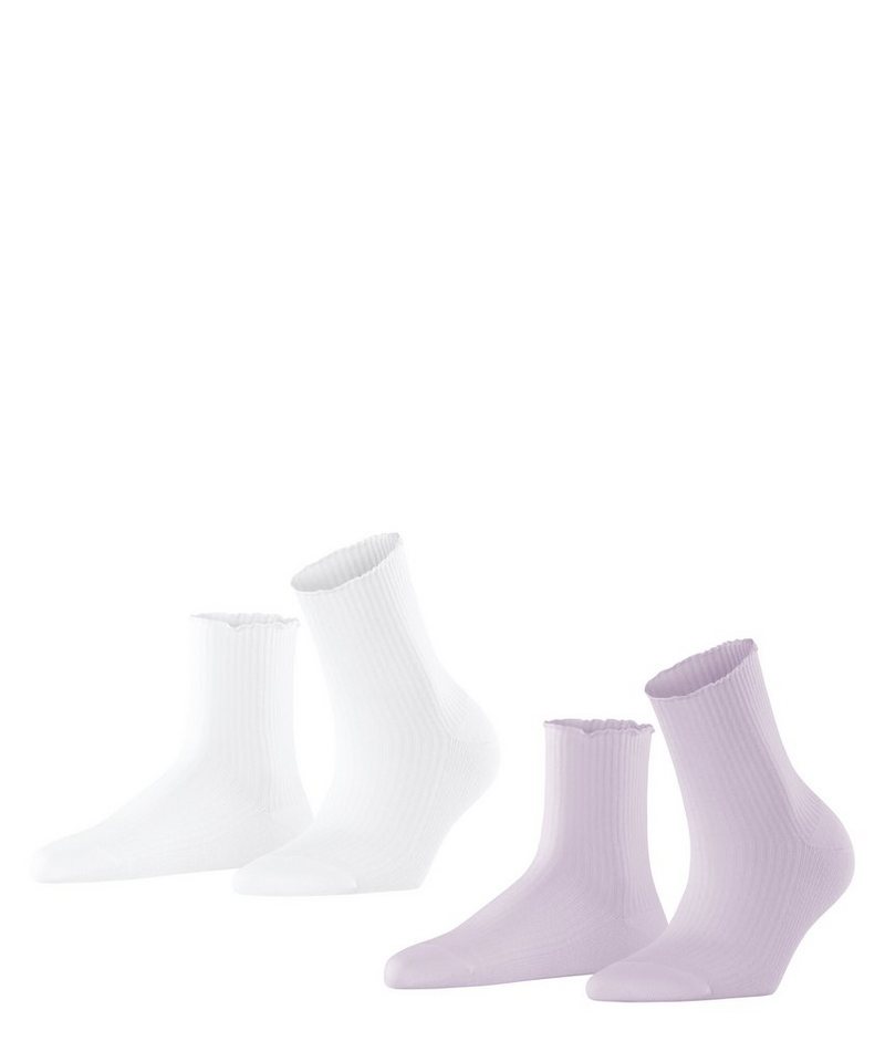 Esprit Kurzsocken Vertical Rib 2-Pack (2-Paar) von Esprit