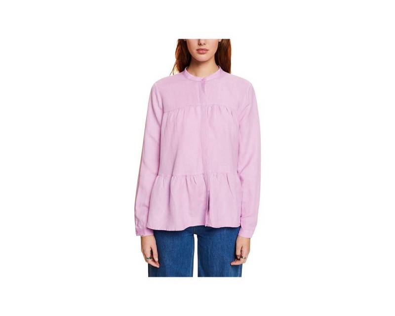 Esprit Langarmbluse Langarmbluse für Damen in unifarben (1-tlg) von Esprit