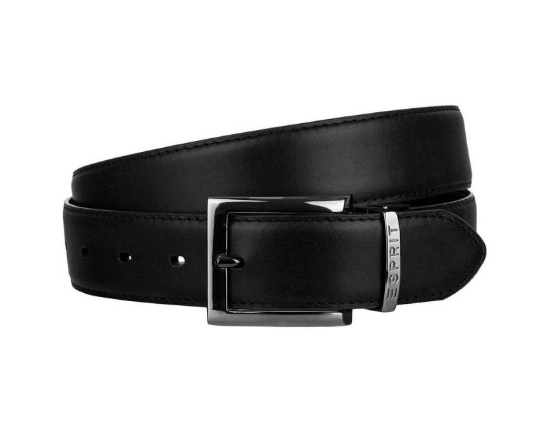 Esprit Ledergürtel Leder Gürtel mit Dornschließe Flip Reverse Belt 058EA2S001-001-90cm von Esprit