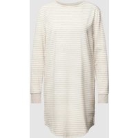 Esprit Nachthemd mit Label-Print in Beige, Größe L von Esprit