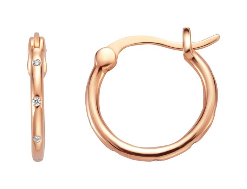 Esprit Ohrring-Set Damenohrringe 925er Sterlingsilber Rosegold Zirkonia ESER01061200, mit Zirkonia von Esprit