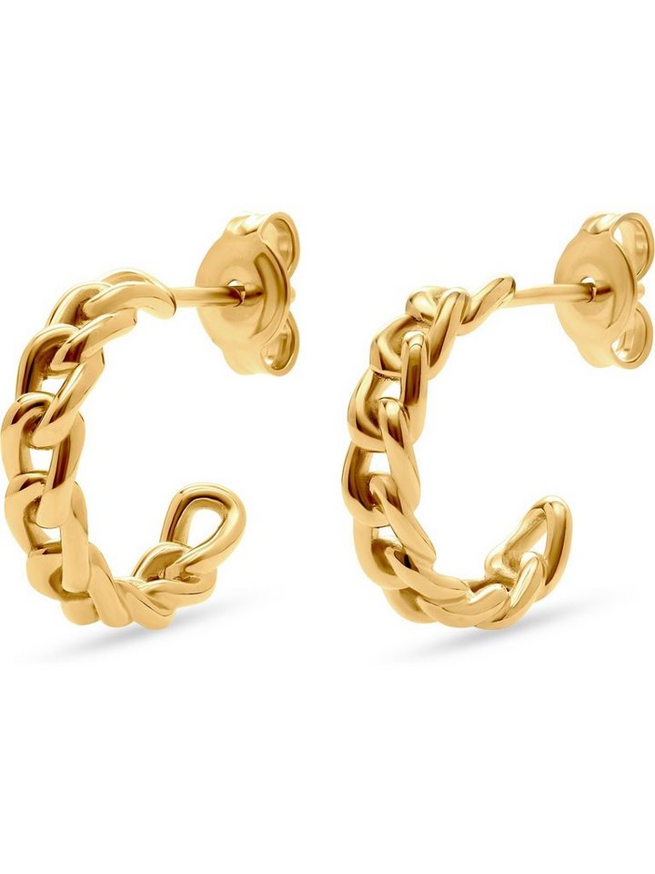 Esprit Paar Creolen ESPRIT Damen-Creolen 925er Silber (Paar), Flat Chain von Esprit