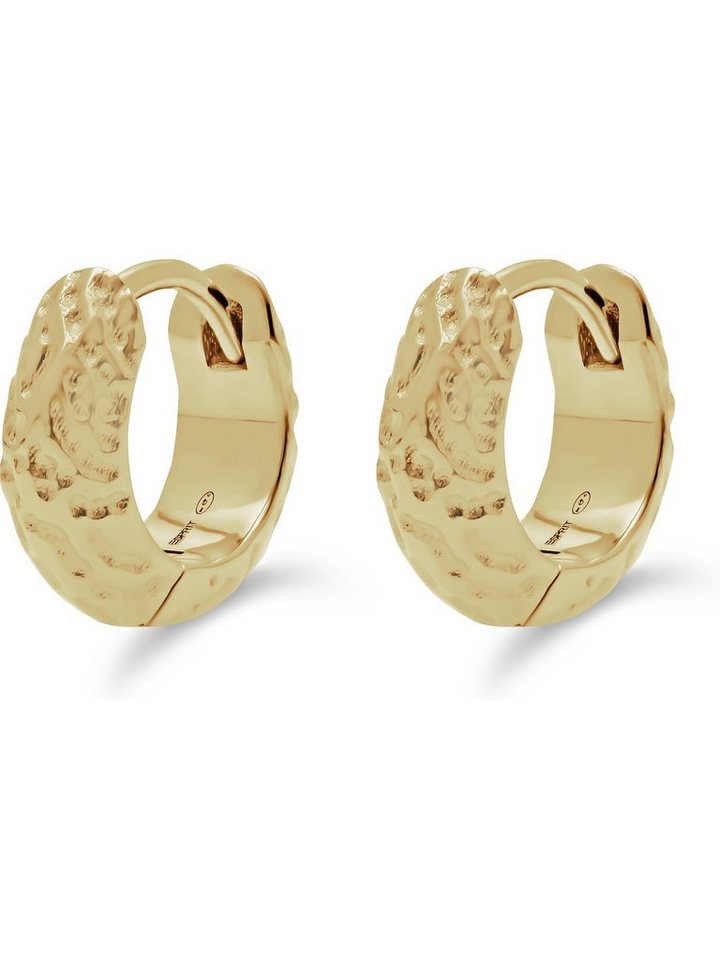 Esprit Paar Creolen ESPRIT Damen-Creolen 925er Silber (Paar), UNEVEN METAL von Esprit