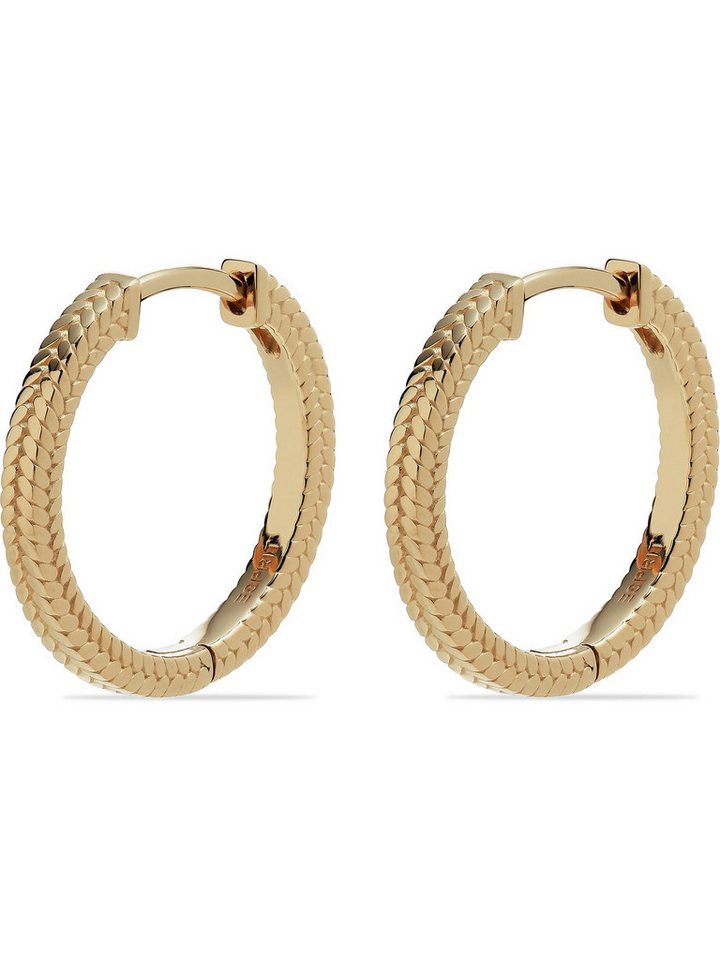 Esprit Paar Creolen ESPRIT Damen-Creolen 925er Silber (Paar), PURE BRAID von Esprit