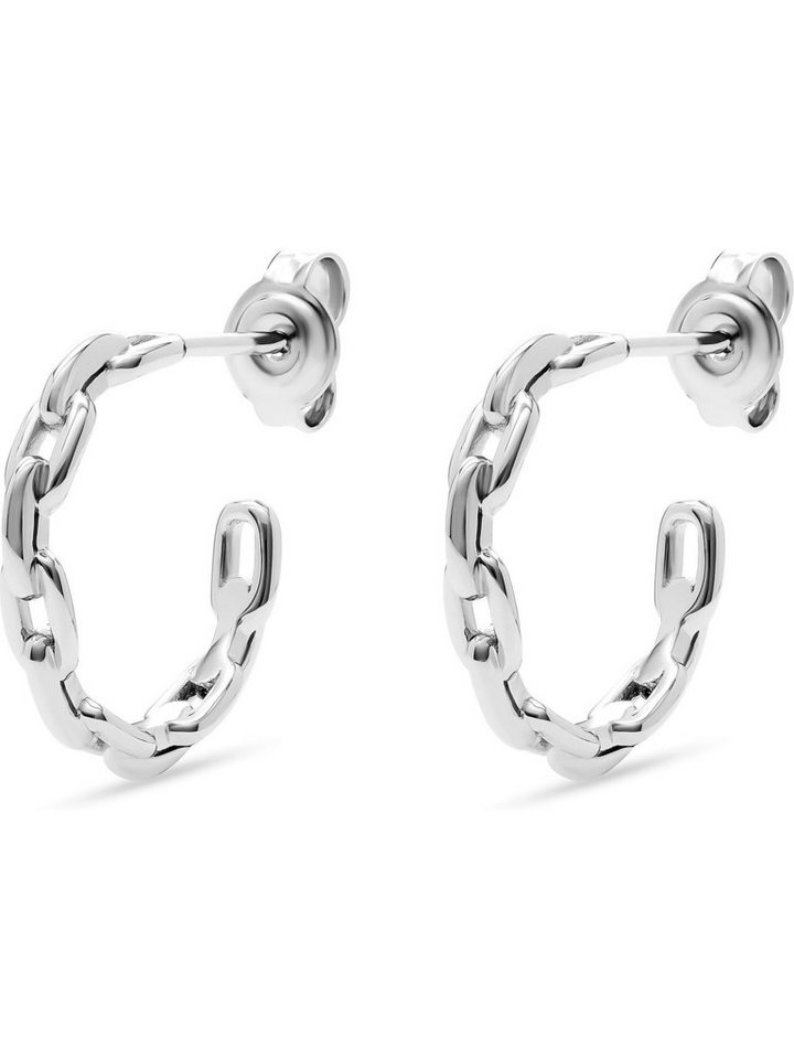 Esprit Paar Creolen ESPRIT Damen-Creolen 925er Silber (Paar), Chain von Esprit