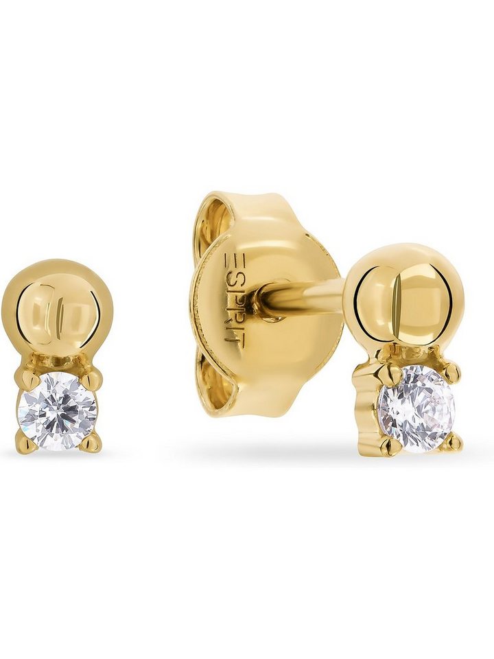 Esprit Paar Ohrstecker ESPRIT Damen-Ohrstecker 925er Silber 2 Zirkonia, Globe von Esprit