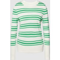 Esprit Pullover mit gerippten Abschlüssen in Gruen, Größe L von Esprit