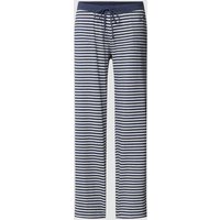 Esprit Pyjama-Hose mit Allover-Muster in Dunkelblau, Größe XS von Esprit