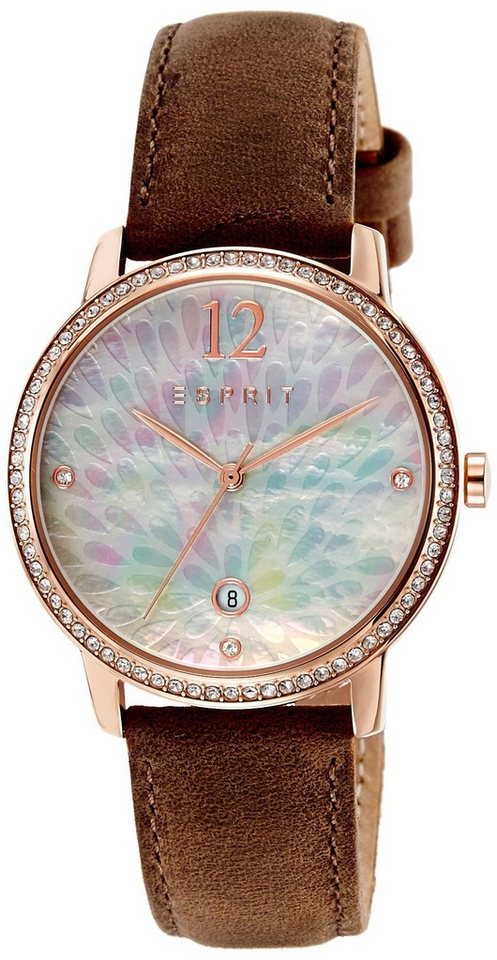 Esprit Quarzuhr Esprit Damen Armbanduhr ES108452003 ES108452003, Esprit Damen Armbanduhr ES108452003 von Esprit