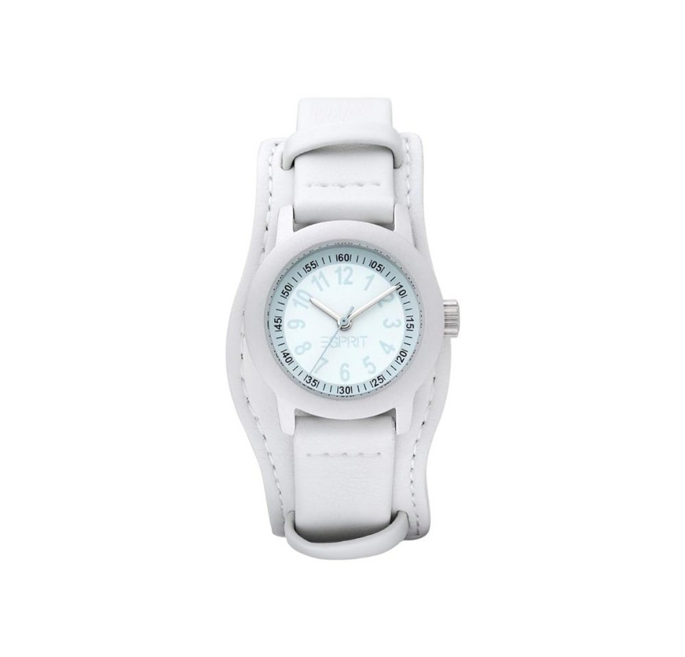 Esprit Quarzuhr Esprit Mädchen-Armbanduhr Little Lady Analog Quarz Leder ES106414016 von Esprit