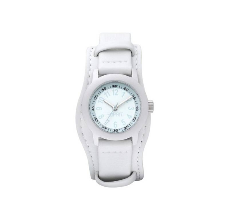 Esprit Quarzuhr Esprit Mädchen-Armbanduhr Little Lady Analog Quarz Leder ES106414016 von Esprit