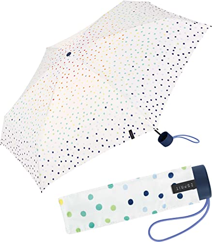 Esprit Regenschirm Candy Pearls - Mini-Taschenschirm Handöffner von ESPRIT