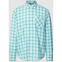Esprit Regular Fit Freizeithemd mit Glencheck-Muster in Hellblau, Größe S Esprit Regular Fit Freizeithemd mit Glencheck-Muster in Hellblau, Größe S von Esprit