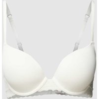 Esprit Schalen-BH mit Spitzenbesatz Modell 'EVERYDAY LACE' in Weiss, Größe 85/B von Esprit