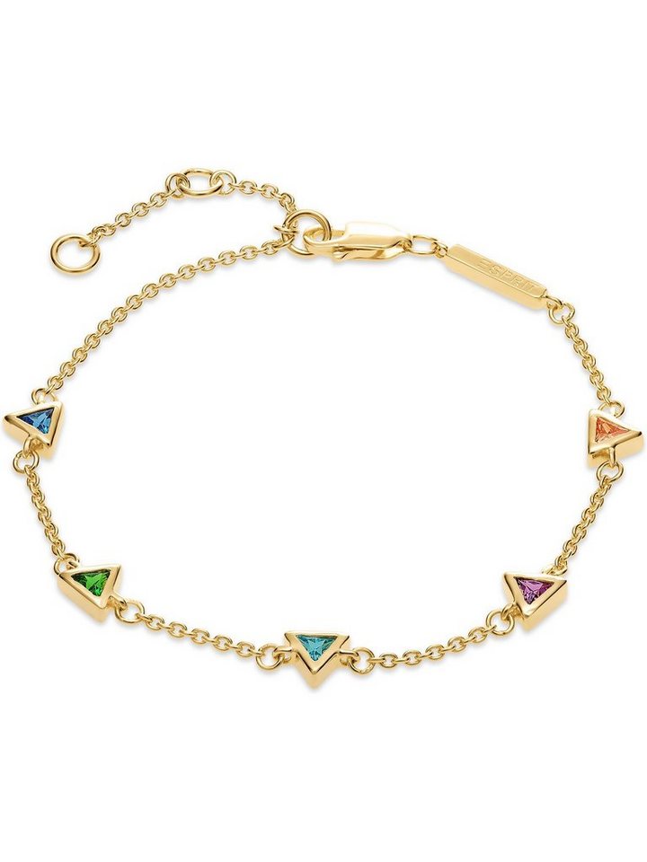 Esprit Silberarmband ESPRIT Damen-Armband 925er Silber 5 Zirkonia, Trendig Esprit Silberarmband ESPRIT Damen-Armband 925er Silber 5 Zirkonia, Trendig von Esprit