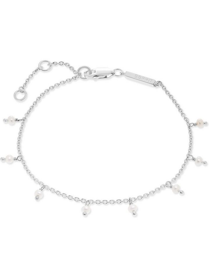 Esprit Silberarmband ESPRIT Damen-Armband 925er Silber Süßwasserperle, Modern von Esprit