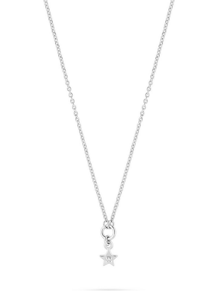Esprit Silberkette ESPRIT Damen-Kette 925er Silber 1 Diamant Stern, Star von Esprit