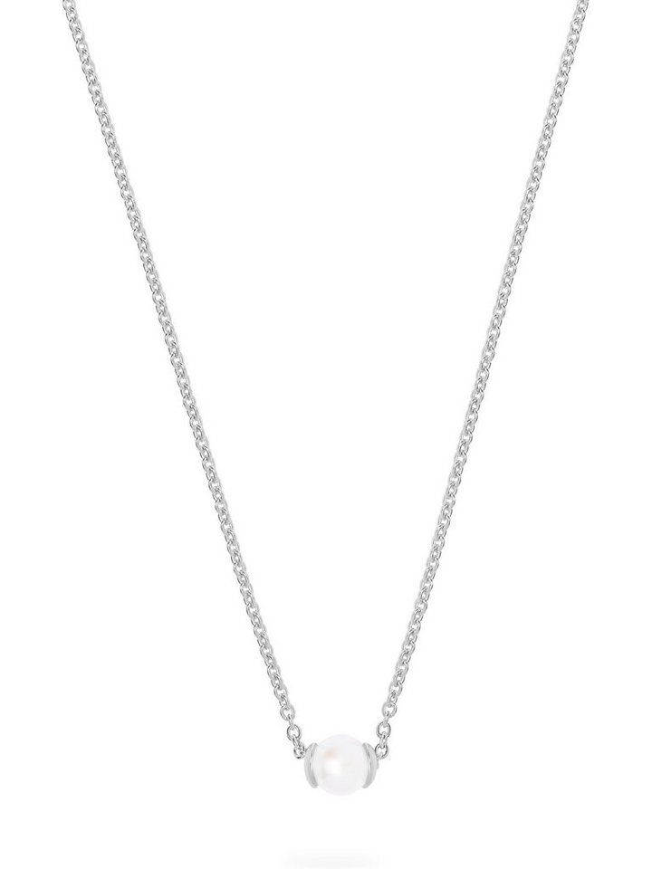 Esprit Silberkette ESPRIT Damen-Kette 925er Silber Süßwasserperle, Precious von Esprit
