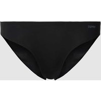 Esprit Slip mit Logo-Print Modell 'MICRO' in Black, Größe 36 von Esprit