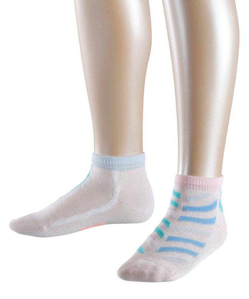 Esprit Sneakersocken Diagonal Herringbone 2-Pack (2-Paar) mit zwei Mustervarianten von Esprit