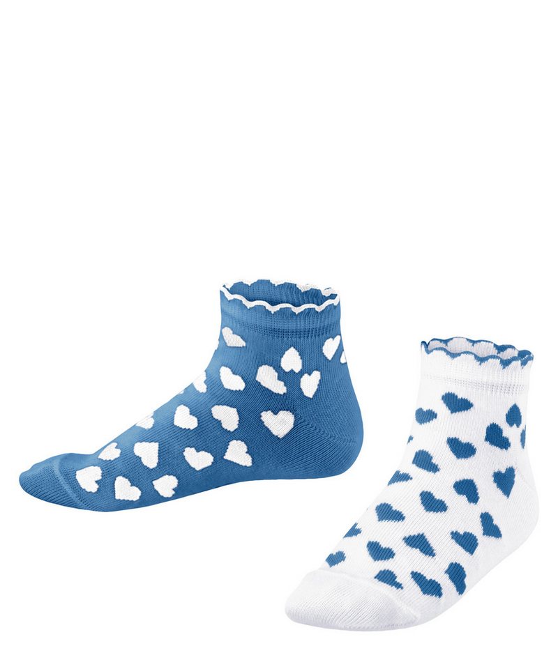 Esprit Sneakersocken Hearts 2-Pack (2-Paar) aus Biobaumwolle von Esprit