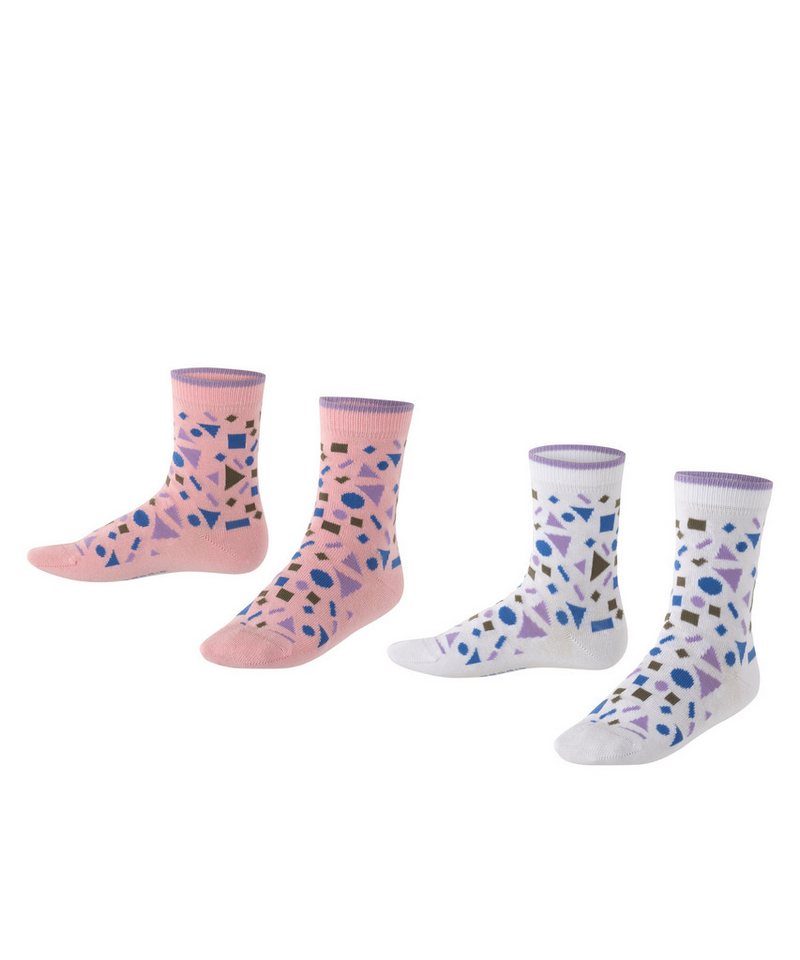 Esprit Sneakersocken Pattern Mix 2-Pack (2-Paar) aus Biobaumwolle von Esprit