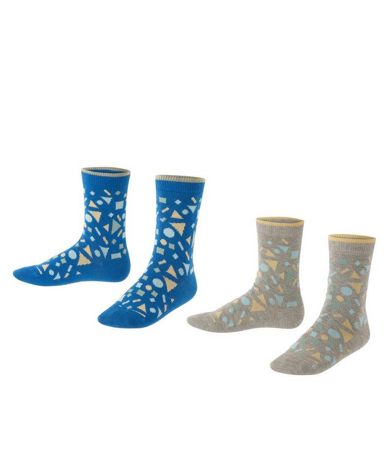 Esprit Sneakersocken Pattern Mix 2-Pack (2-Paar) aus Biobaumwolle von Esprit